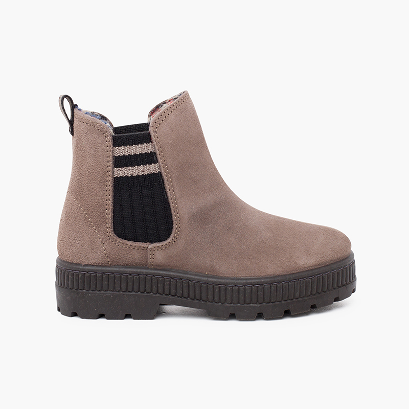 Bota elástico lateral | Botines piel Pisamonas ®