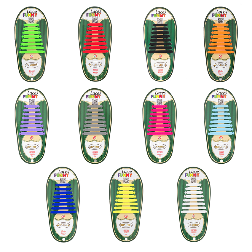 HOMAR Cordones Elásticos para Zapatillas Deporte Cordones Silicona para  Niños y Adultos Cordones de Goma con 13 Colores Atacadores Elásticos
