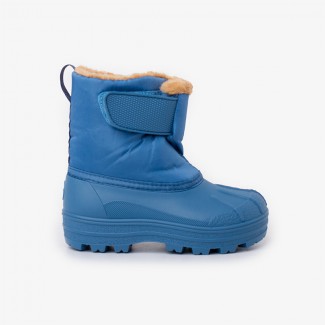 Botas borrego estilo apreski niño y niña Azul