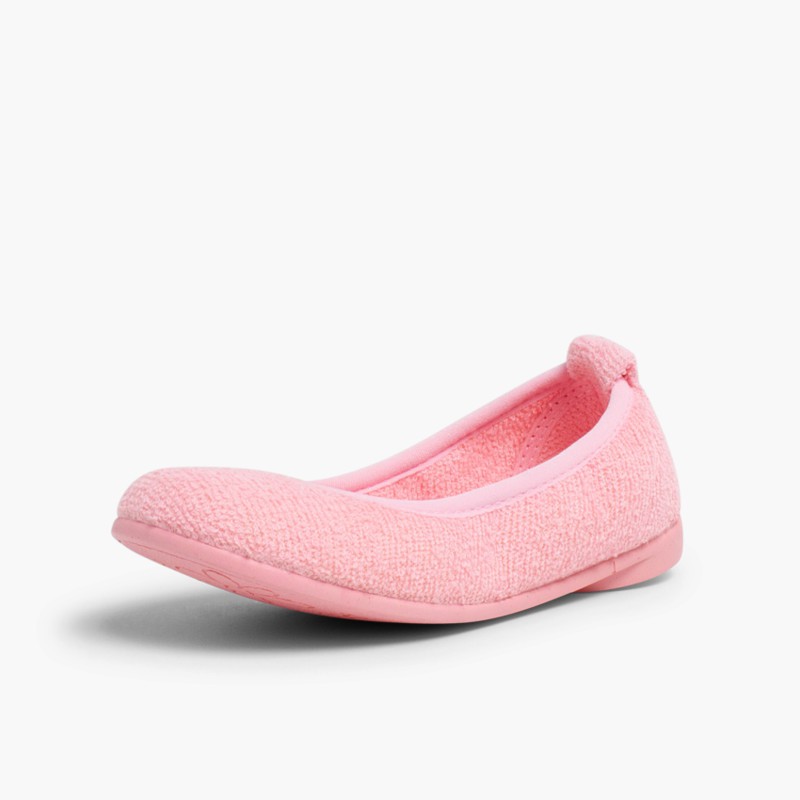 Zapatillas de estar en casa mujer rizo rosa - ZAPATILLAS BARATAS
