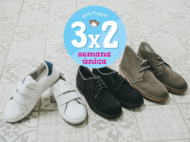 Pisamonas Vuelta al cole 3x2 Pisamonas 3x2 Semana Única